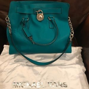 Michael Kors Hamilton Saffiano Leather Satchel